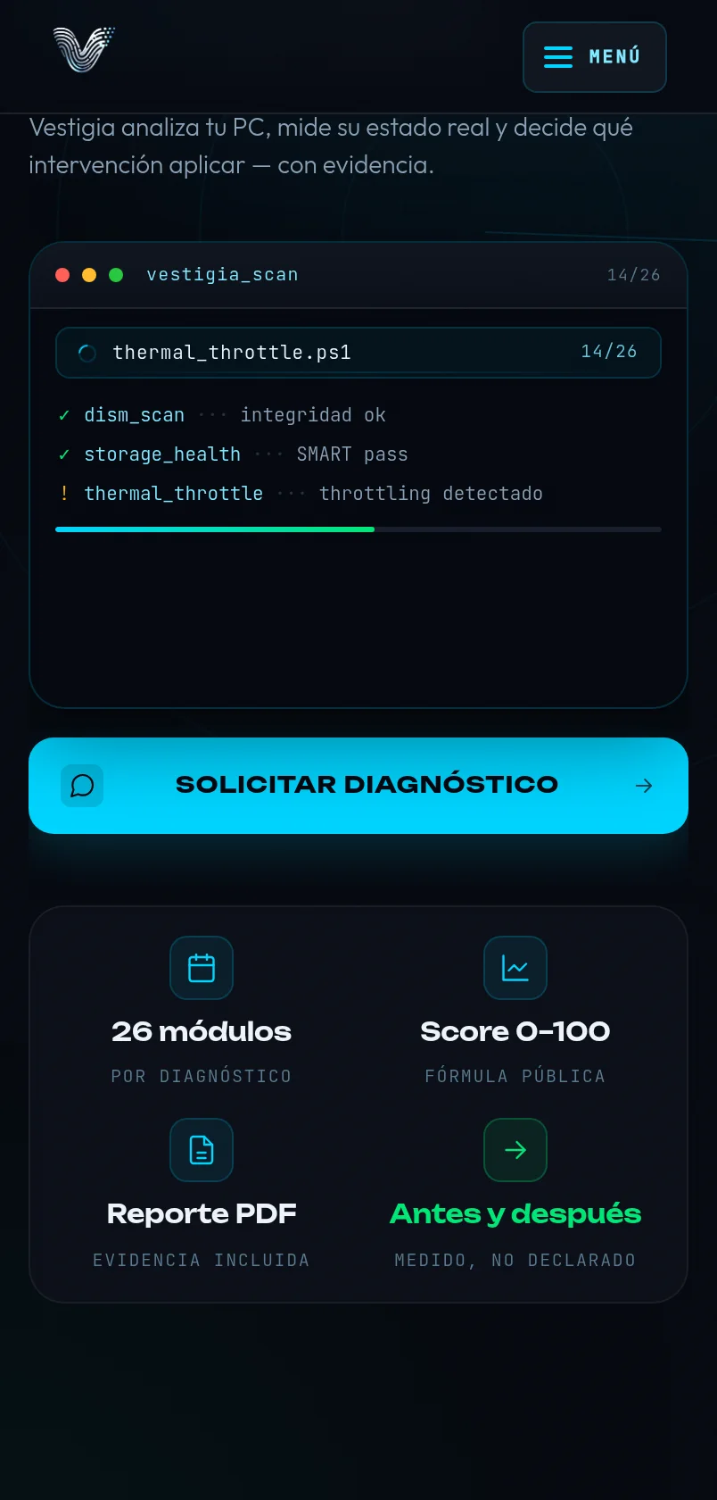 Sitio Vestigia Tech